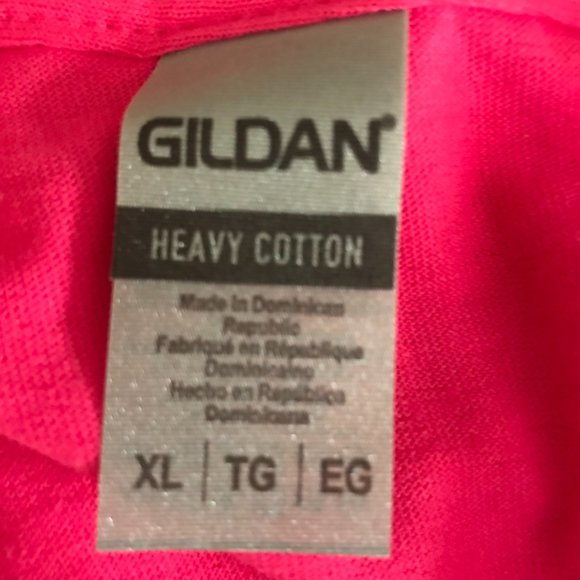 Gildan Pink St. Lucia/West Indies Crewneck Souvenir Tee X-Large - Picture 10 of 10
